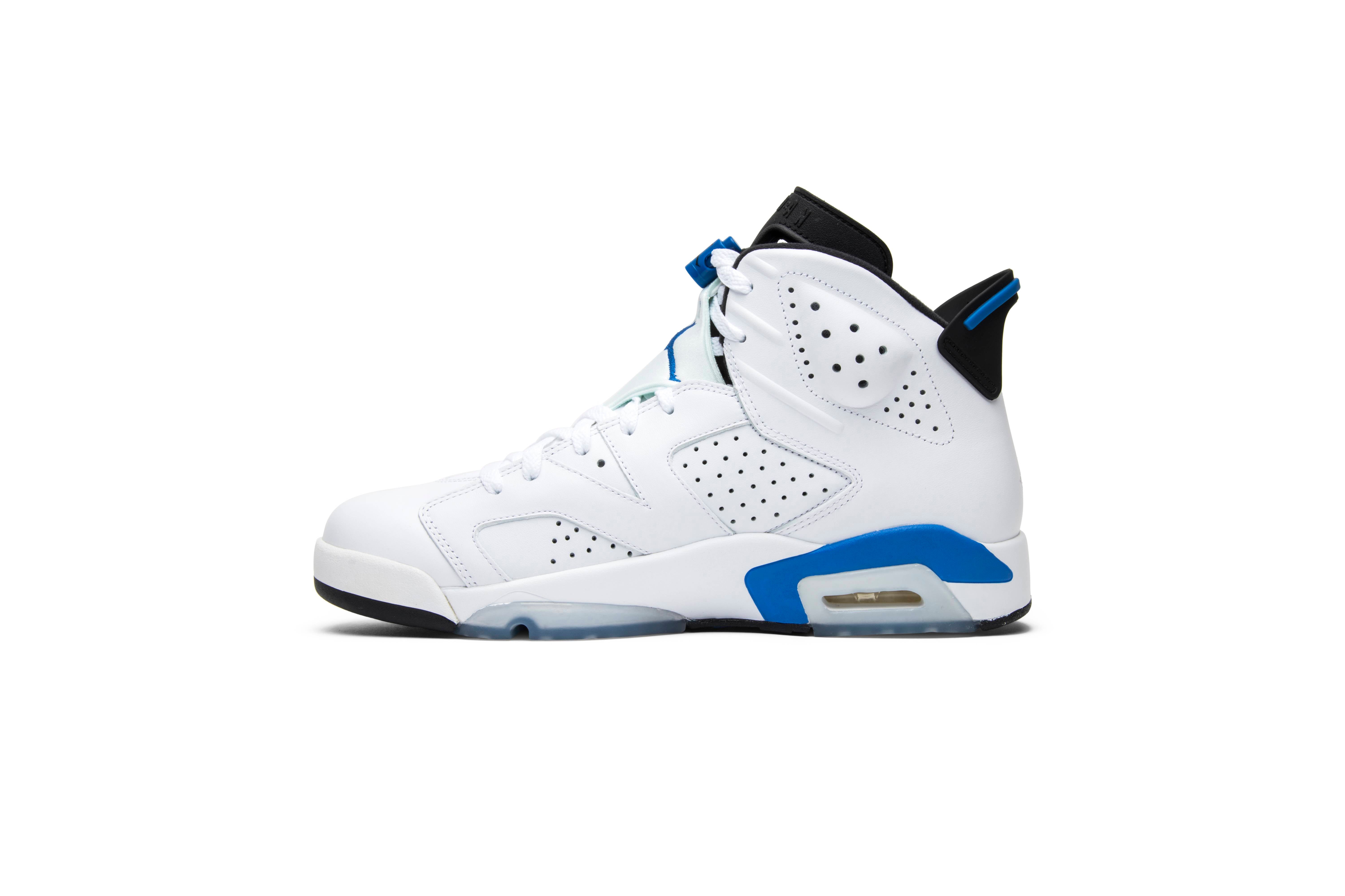 Air Jordan 6 Retro Sport Blue 2014 384664-107 - Image 3