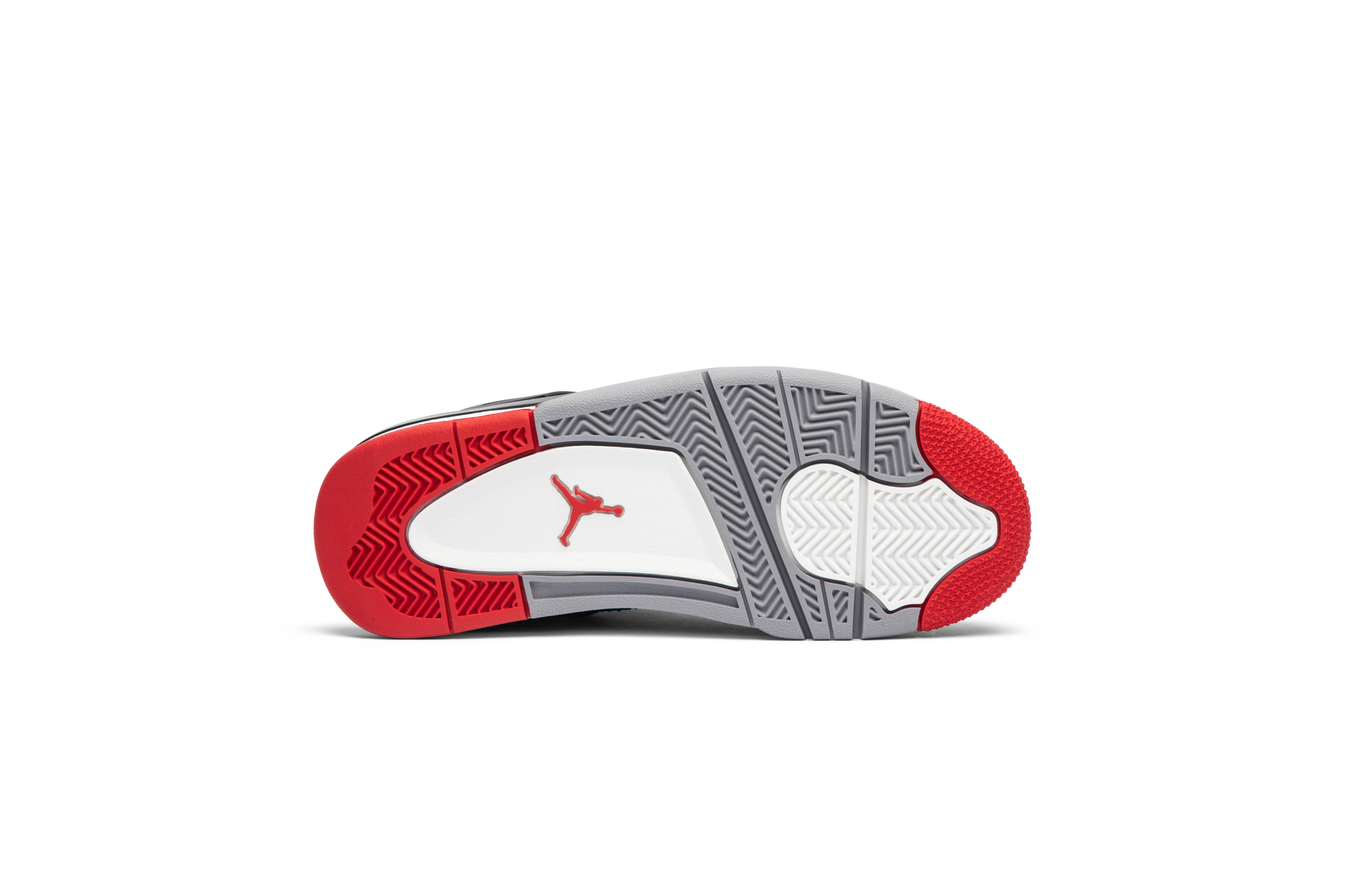 ( Grade School ) Air Jordan 4 Retro OG Bred 2019 408452-060 - Image 4