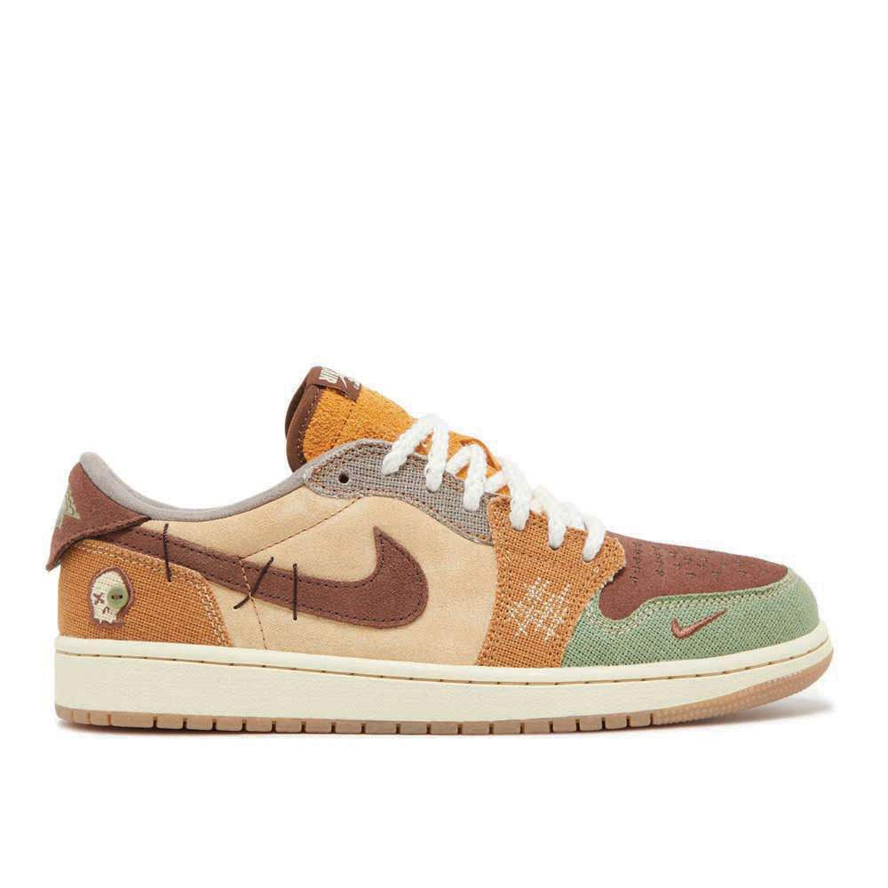 Zion Williamson X Air Jordan 1 Retro Low OG ‘Voodoo’ Unfading Sneaker