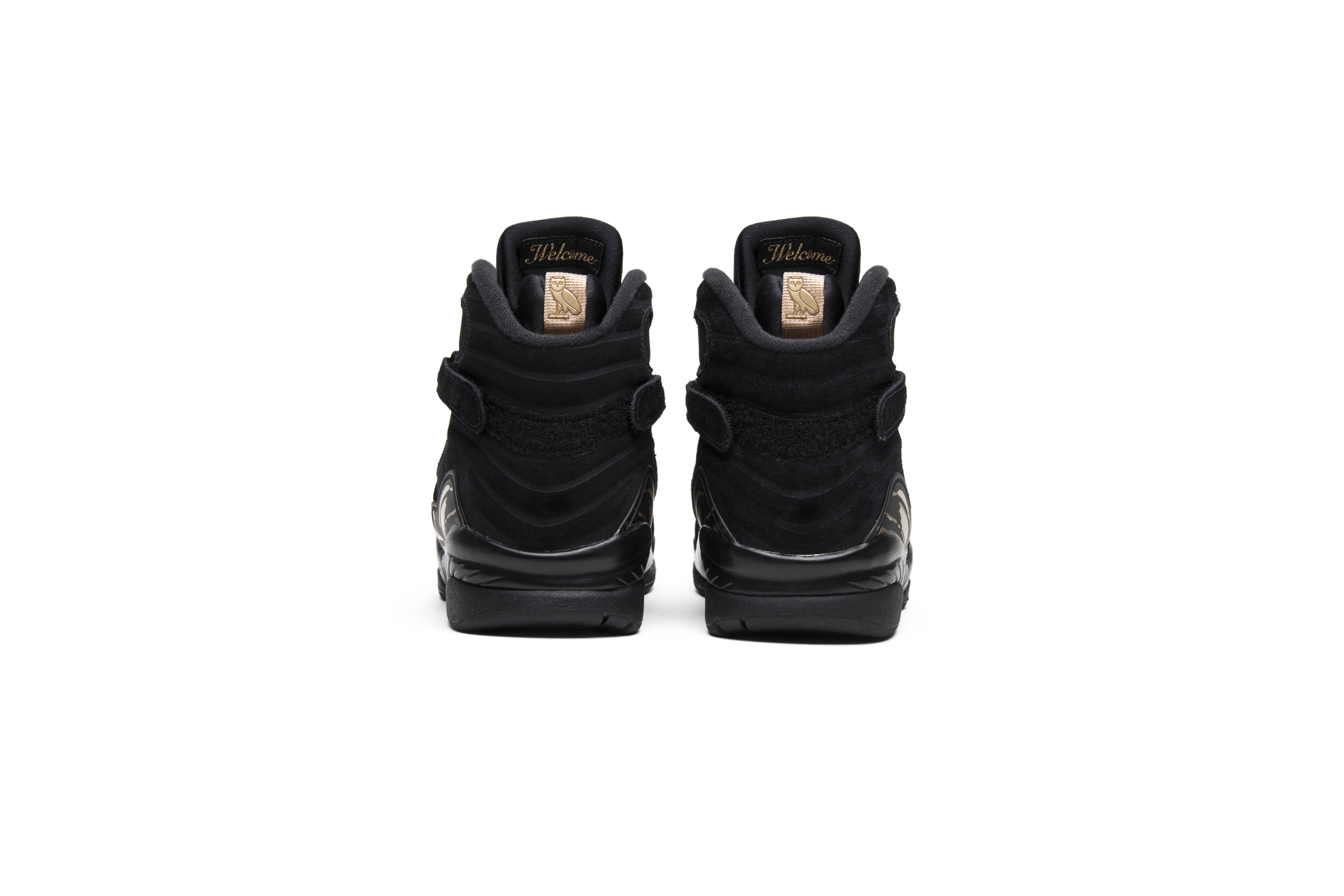 Octobers Very Own X Air Jordan 8 Retro Black AA1239-045 - Image 6