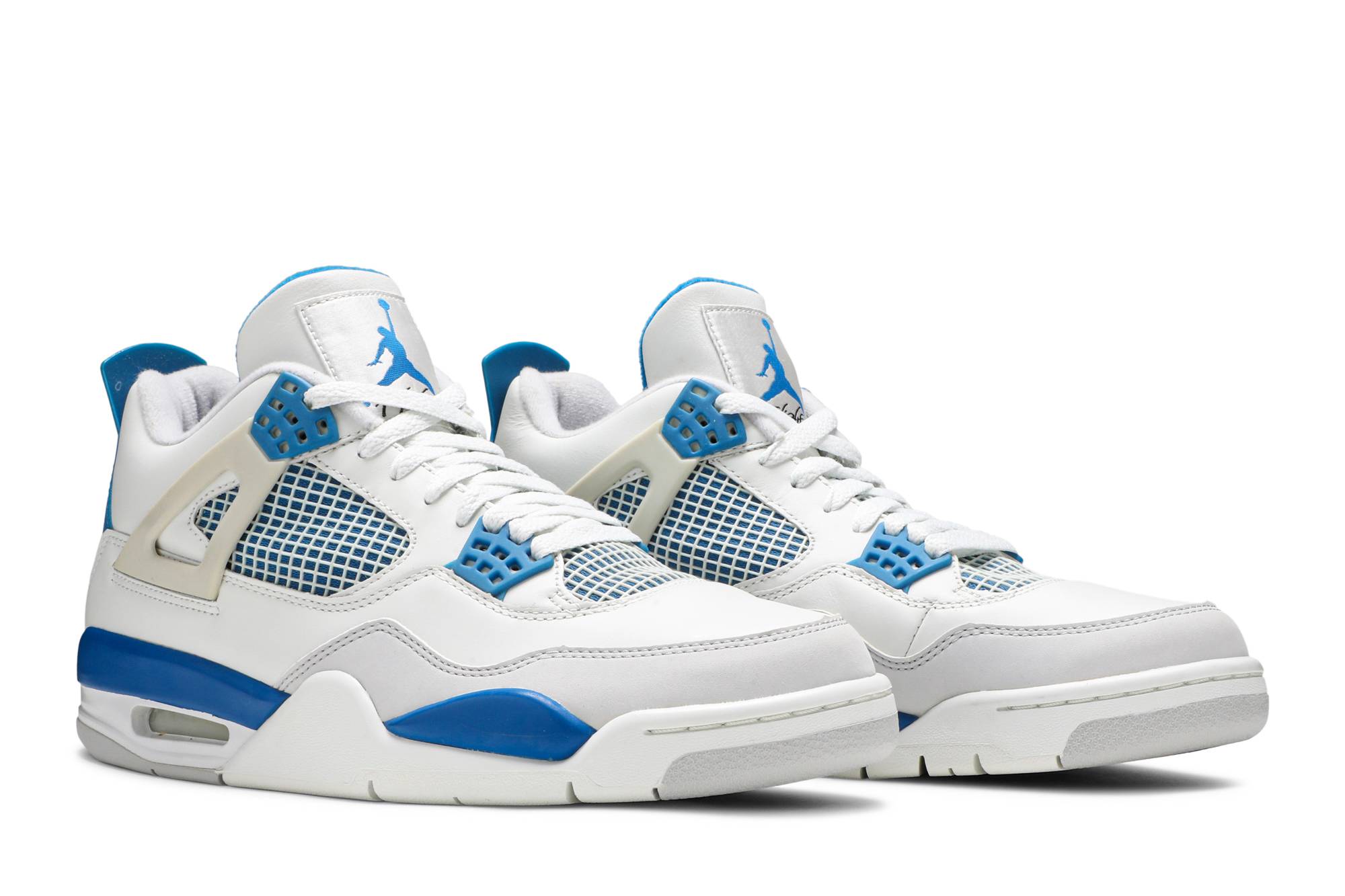 Air Jordan 4 Retro 2006 Military Blue 308497-141 - Image 8