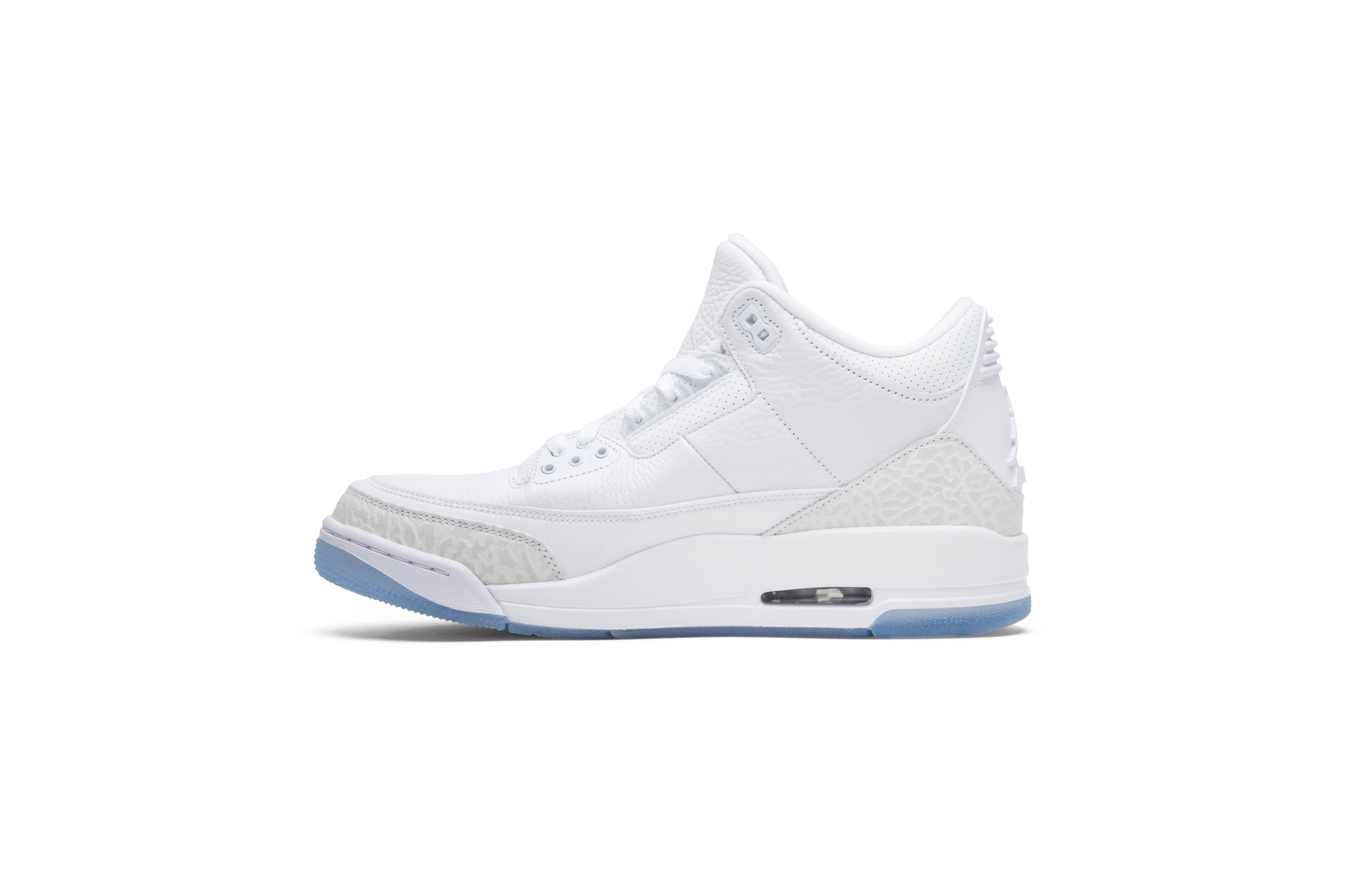 Air Jordan 3 Retro Triple White 136064-111 - Image 3