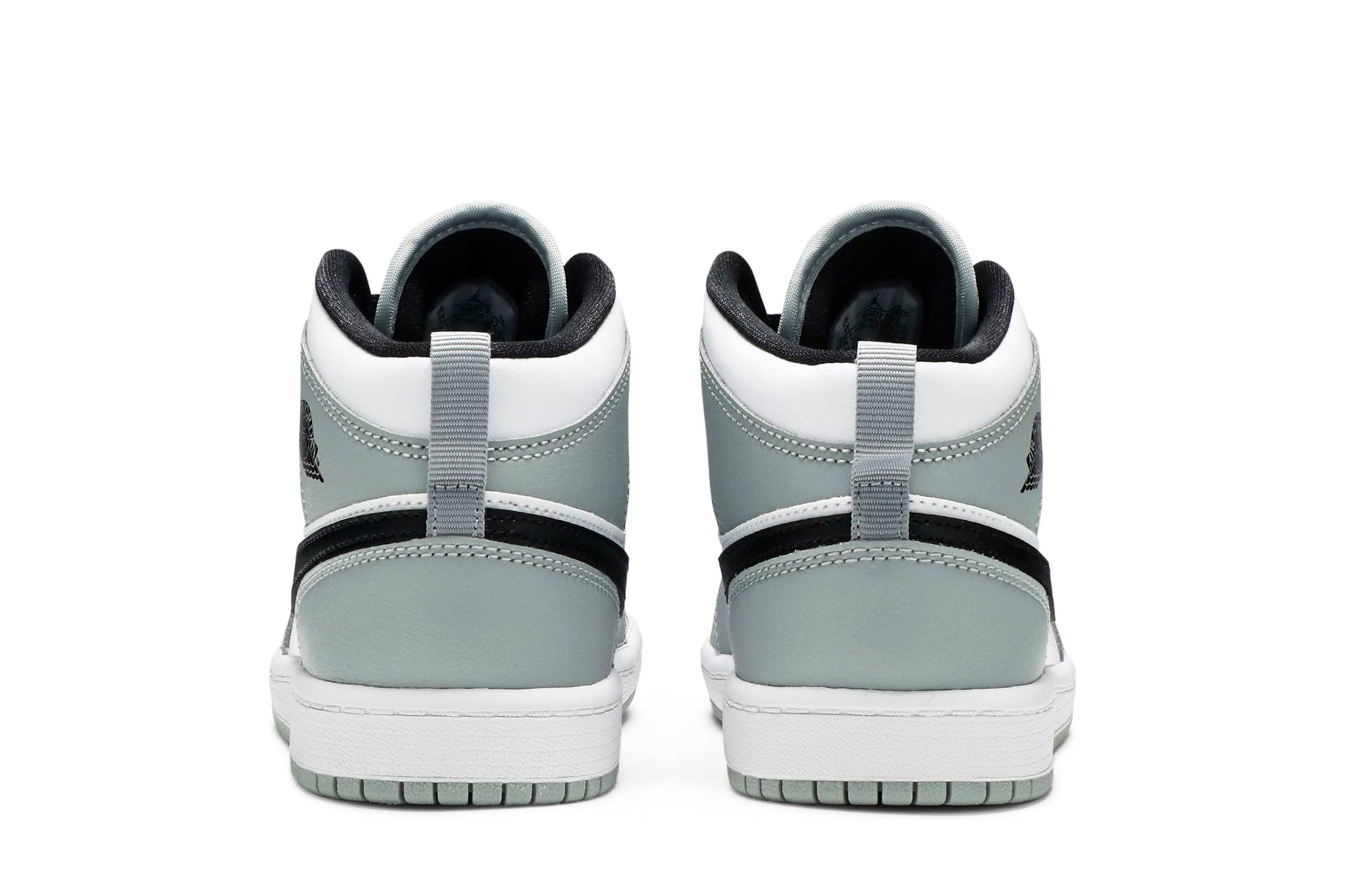 ( Preschool ) Air Jordan 1 Mid Light Smoke Grey 640734-092 - Image 6