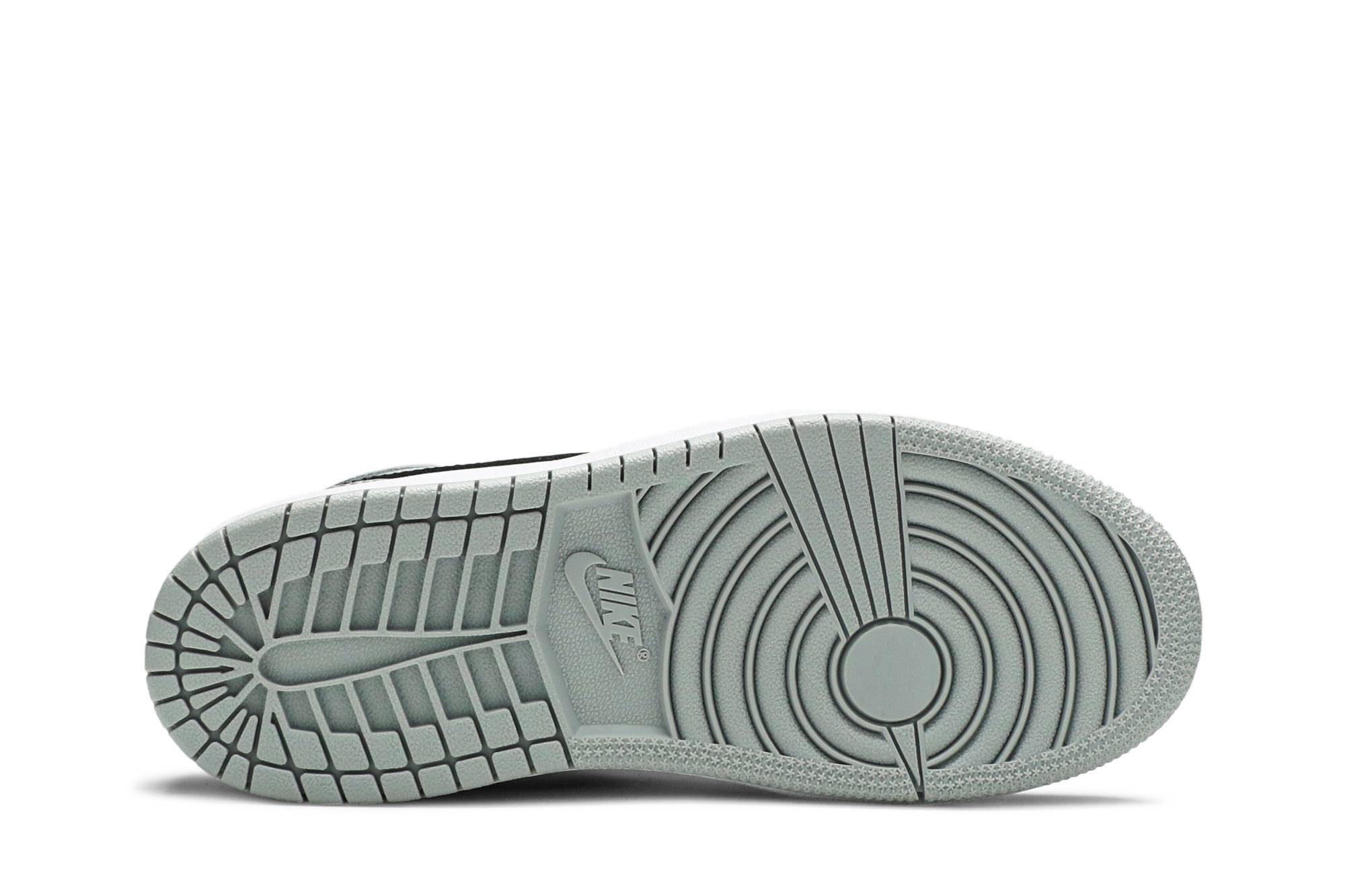 ( Preschool ) Air Jordan 1 Mid Light Smoke Grey 640734-092 - Image 4