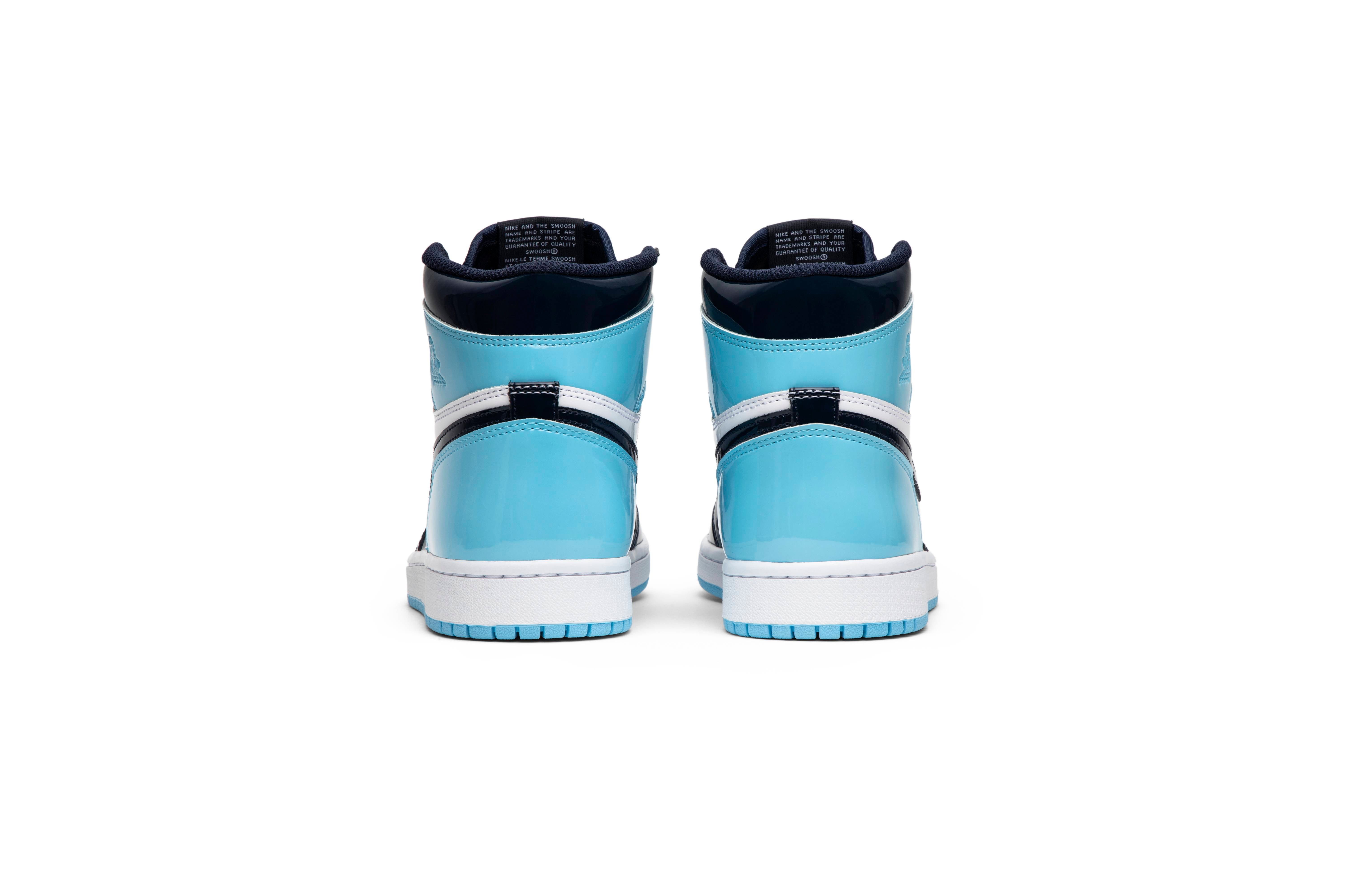 ( Women ) Air Jordan 1 Retro High OG Blue Chill CD0461-401 - Image 6