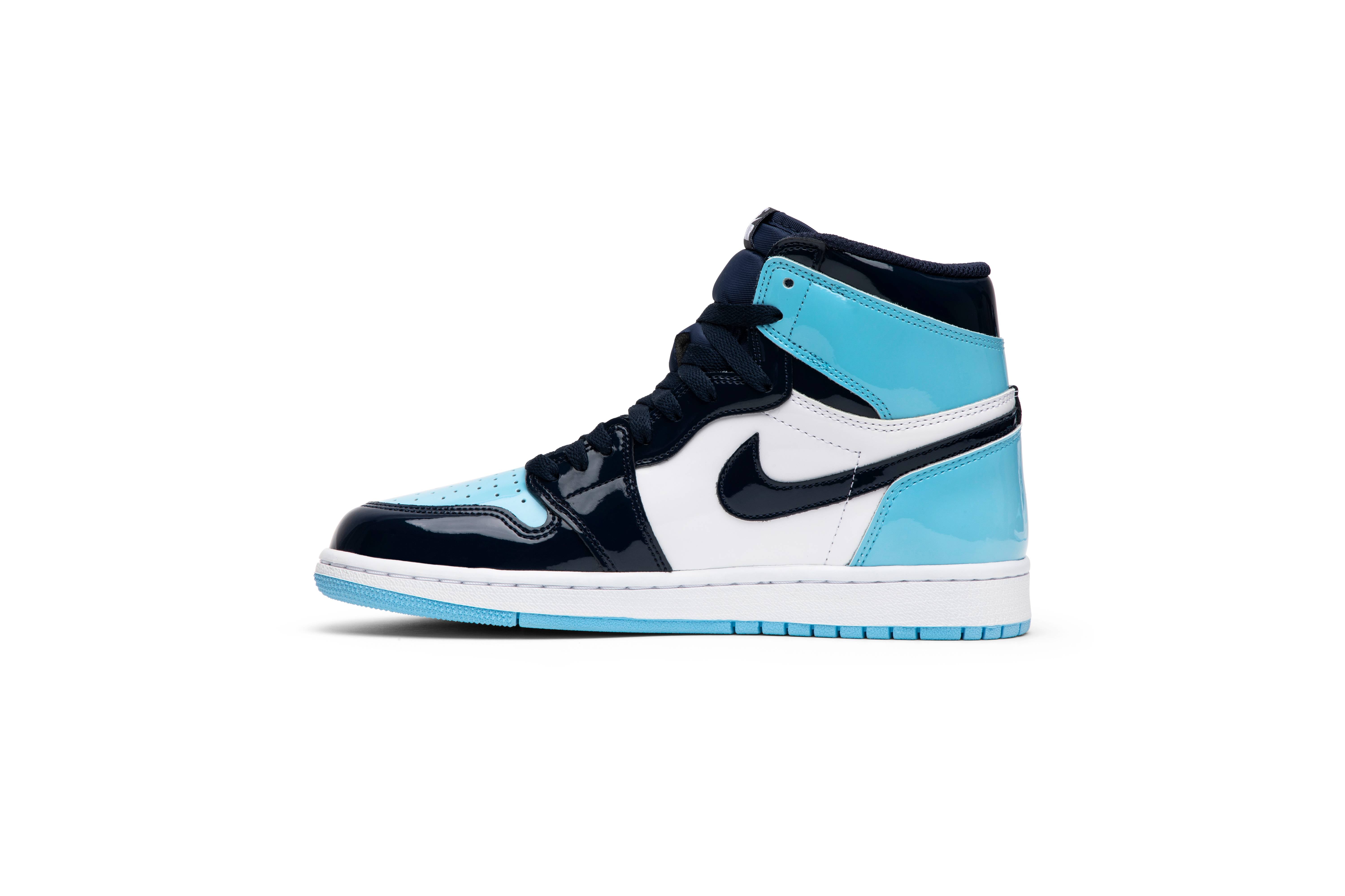 ( Women ) Air Jordan 1 Retro High OG Blue Chill CD0461-401 - Image 3