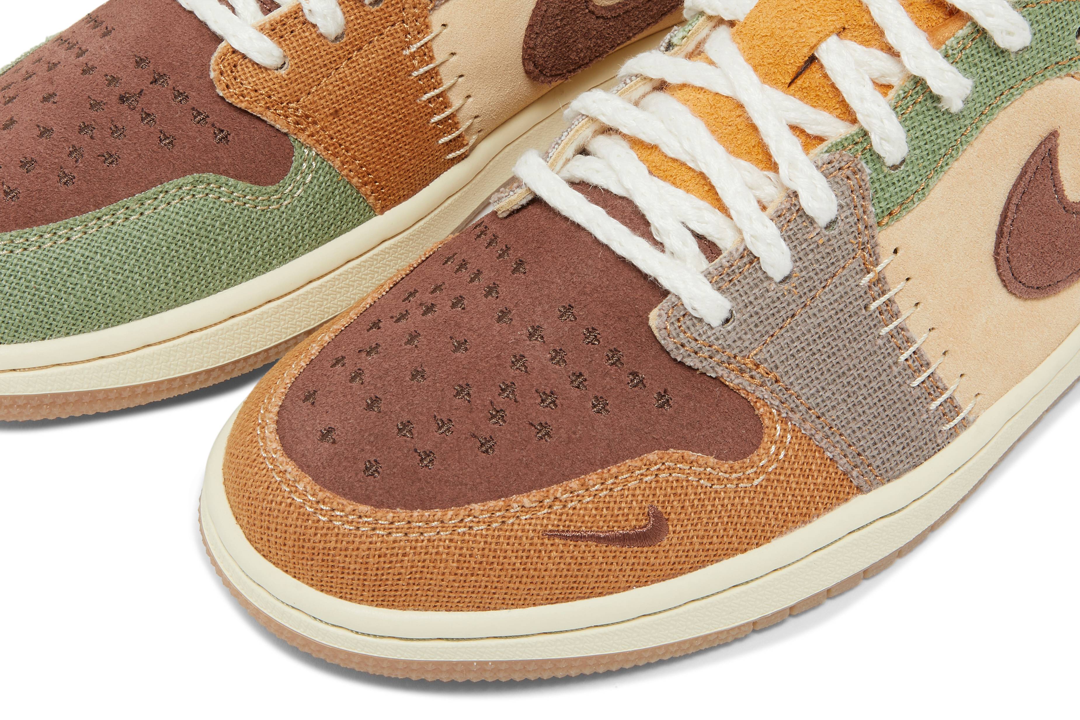 Zion Williamson X Air Jordan 1 Retro Low OG Voodoo DZ7292-200 - Image 9