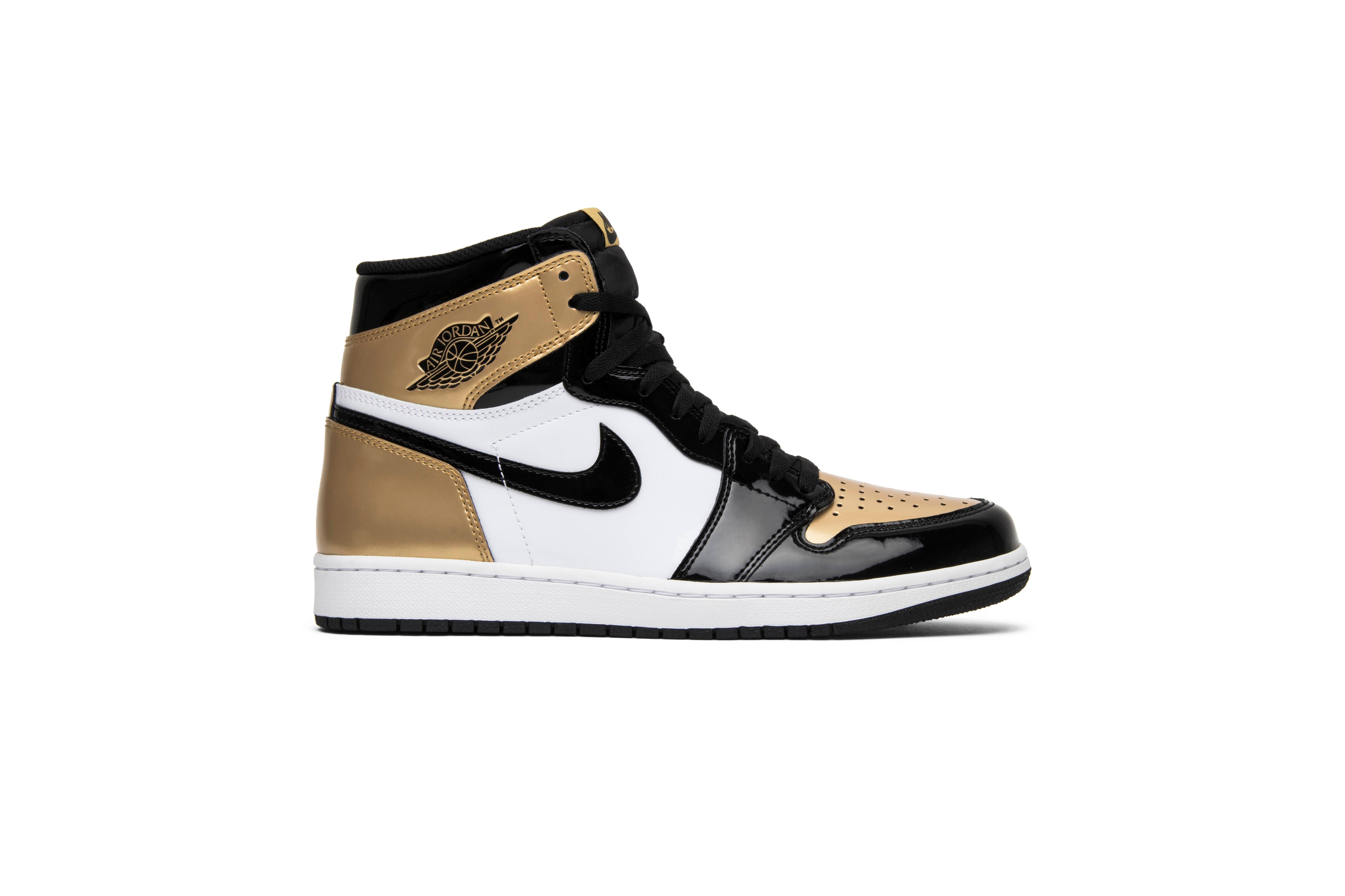 Air Jordan 1 Retro High OG NRG Gold Toe 861428-007