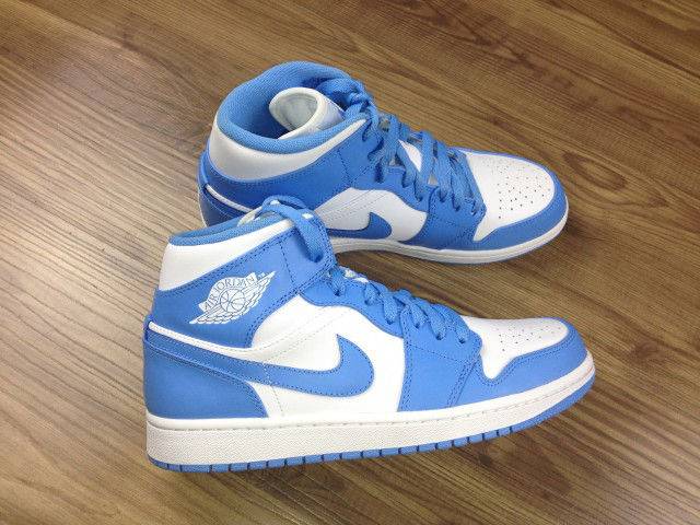 Air Jordan 1 Mid UNC 554724-106 - Image 4
