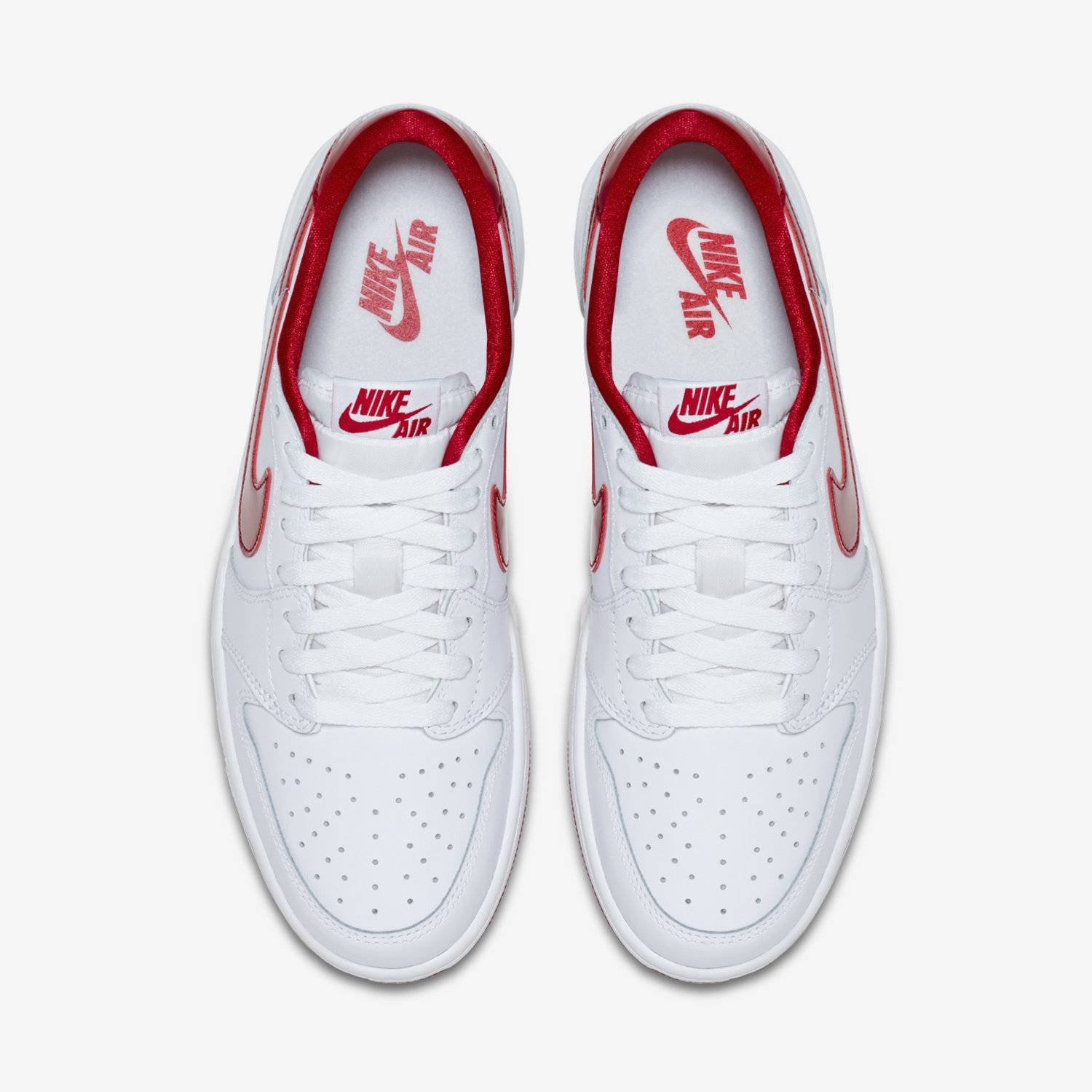 Air Jordan 1 Retro Low OG Varsity Red 705329-101 - Image 3