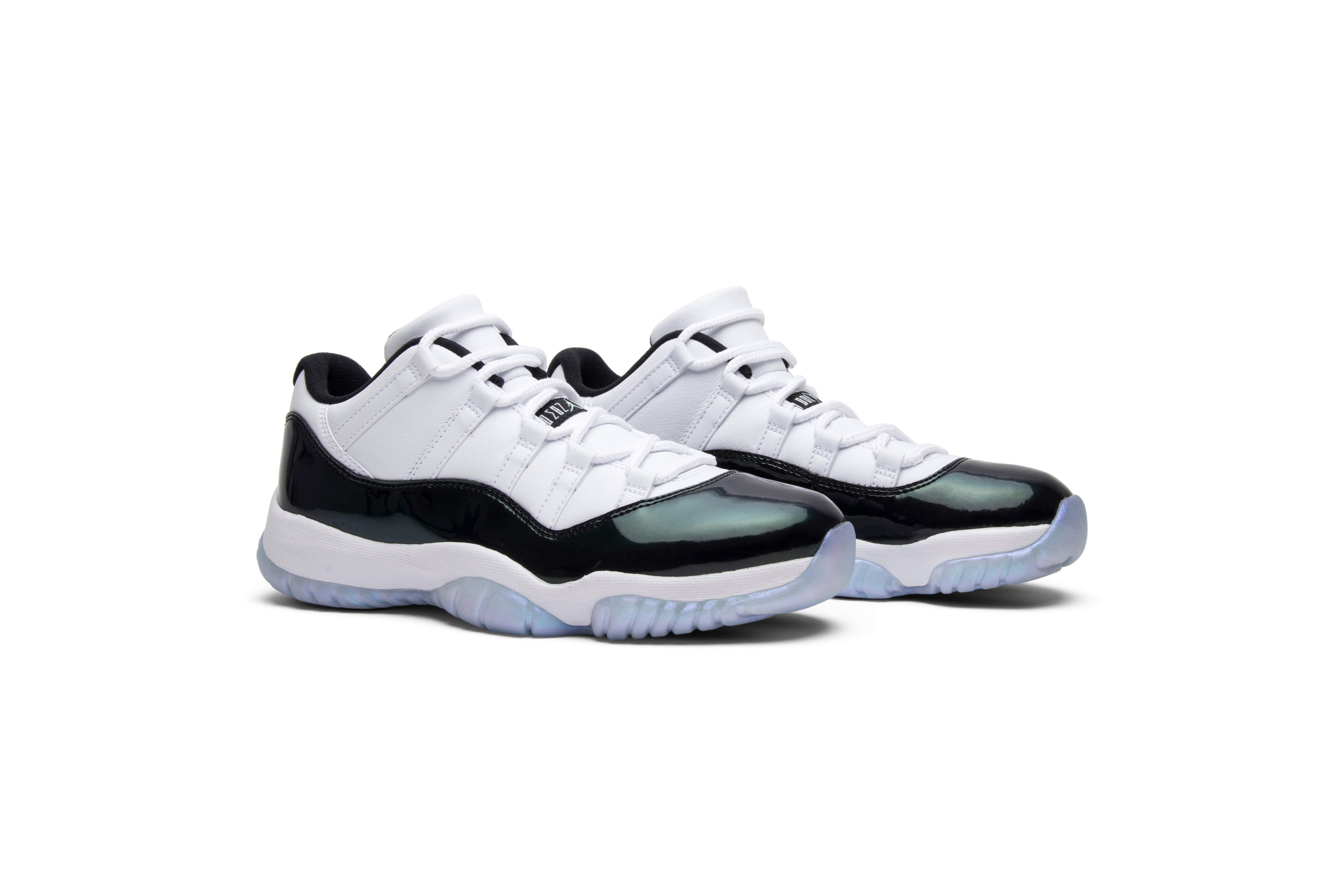 Air Jordan 11 Retro Low Emerald 528895-145 - Image 8