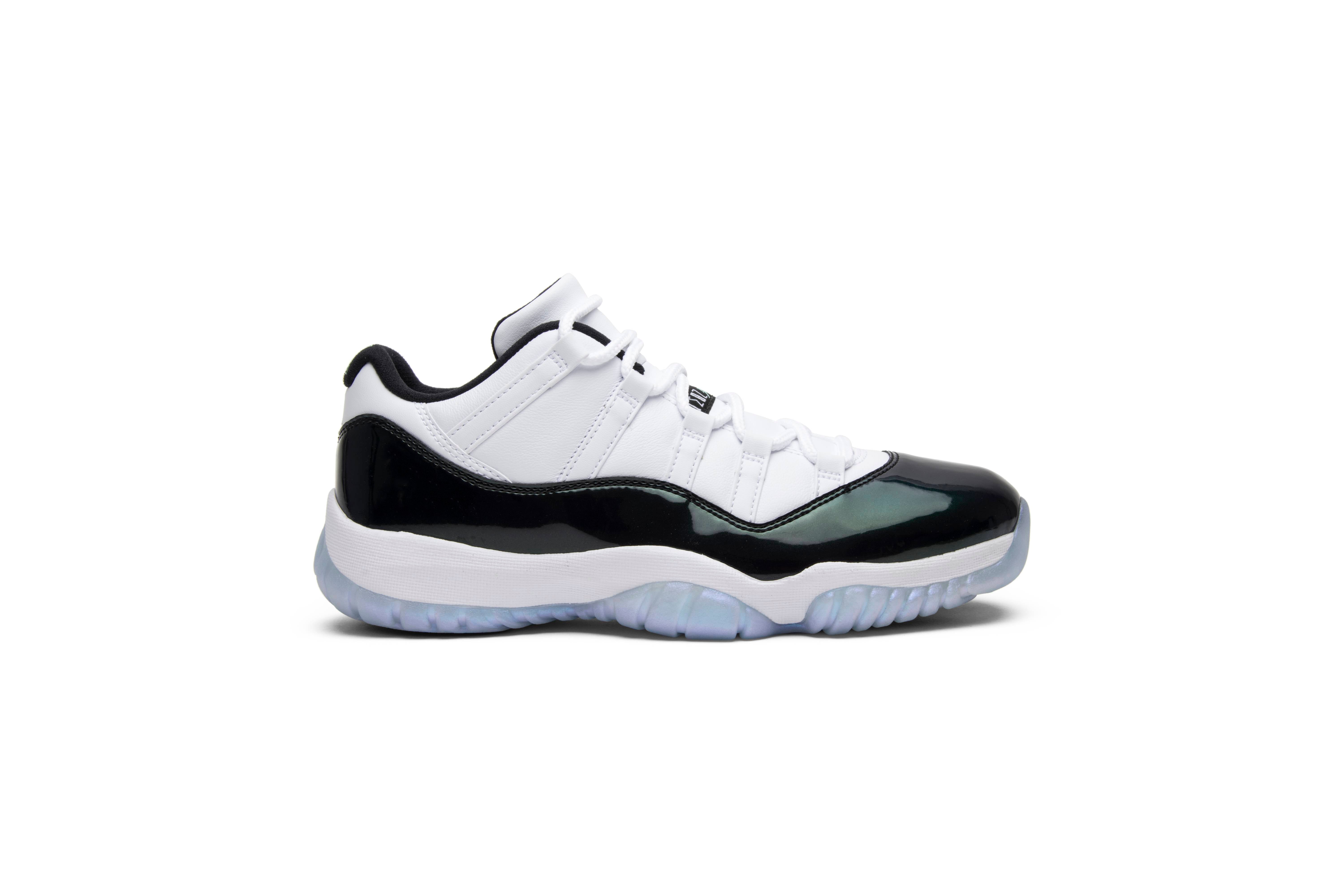 Air Jordan 11 Retro Low Emerald 528895-145