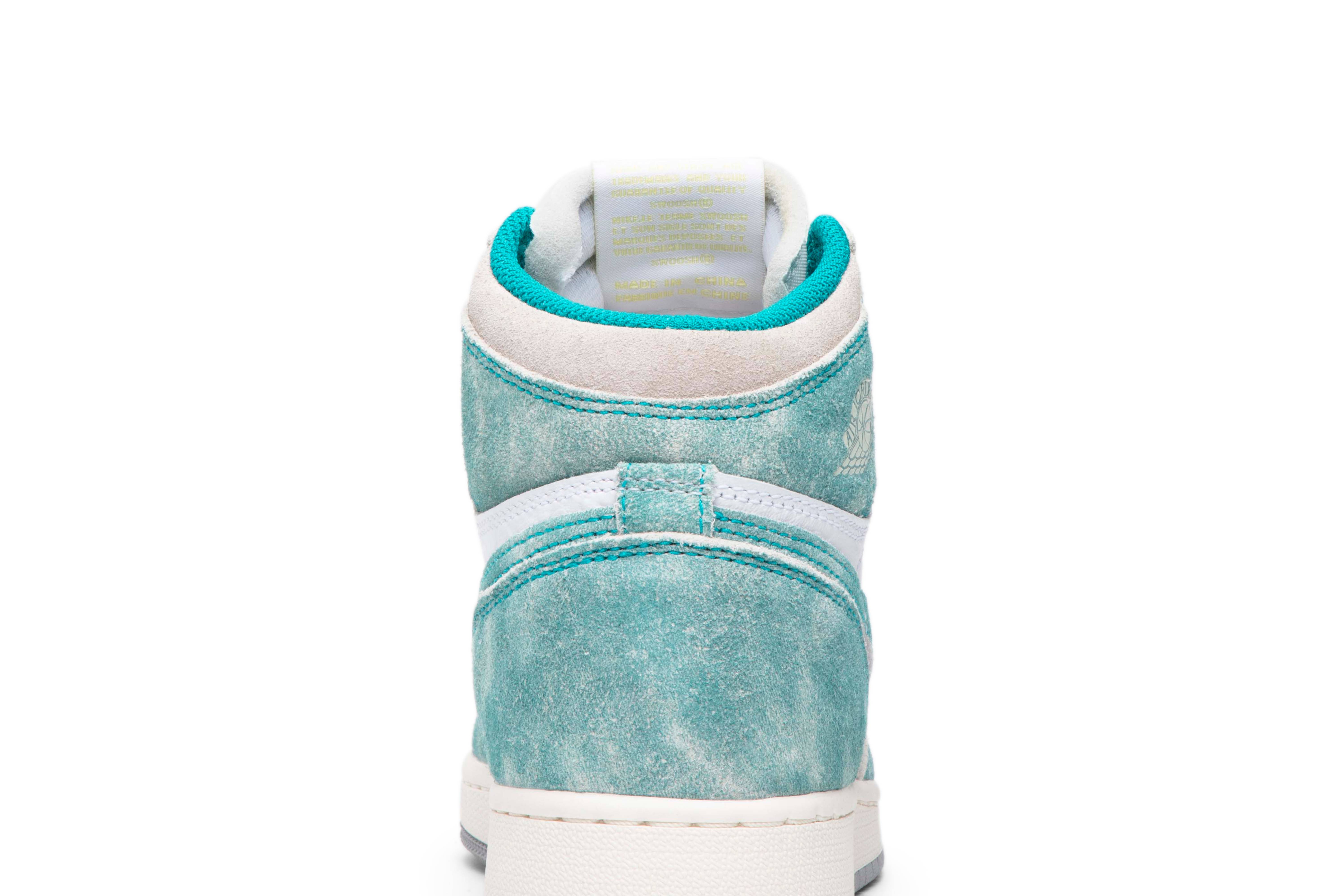 ( Grade School ) Air Jordan 1 Retro High OG Turbo Green 575441-311 - Image 7