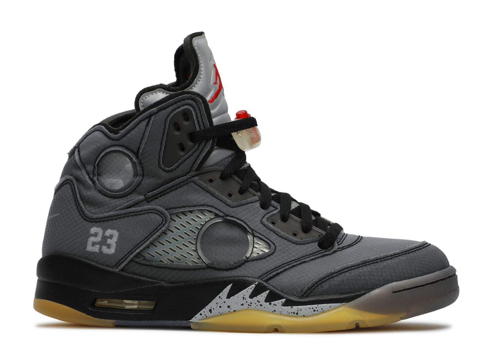 Off-White X Air Jordan 5 Retro SP ‘Muslin’ Everlasting Sneaker