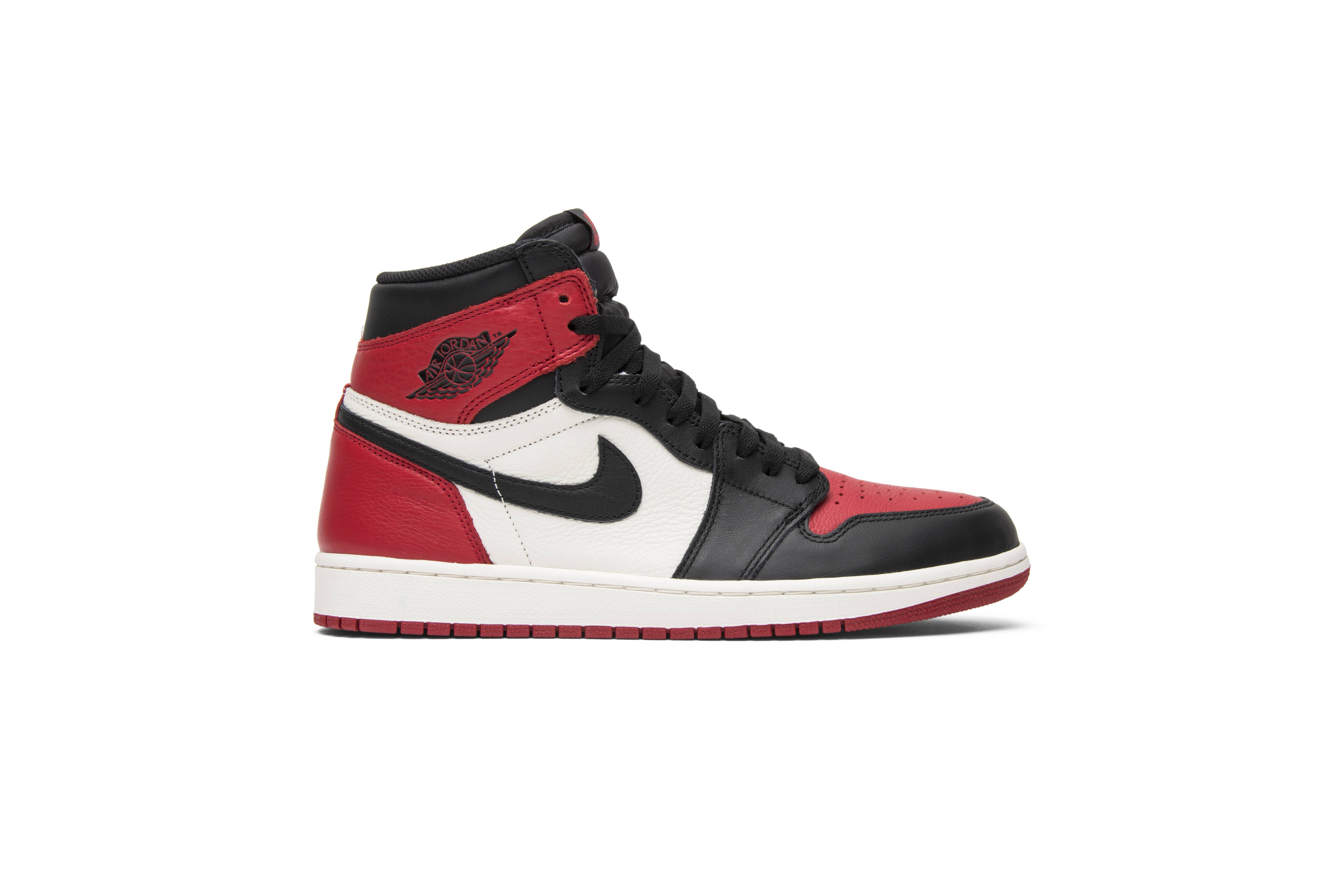 Air Jordan 1 Retro High OG Bred Toe 555088-610