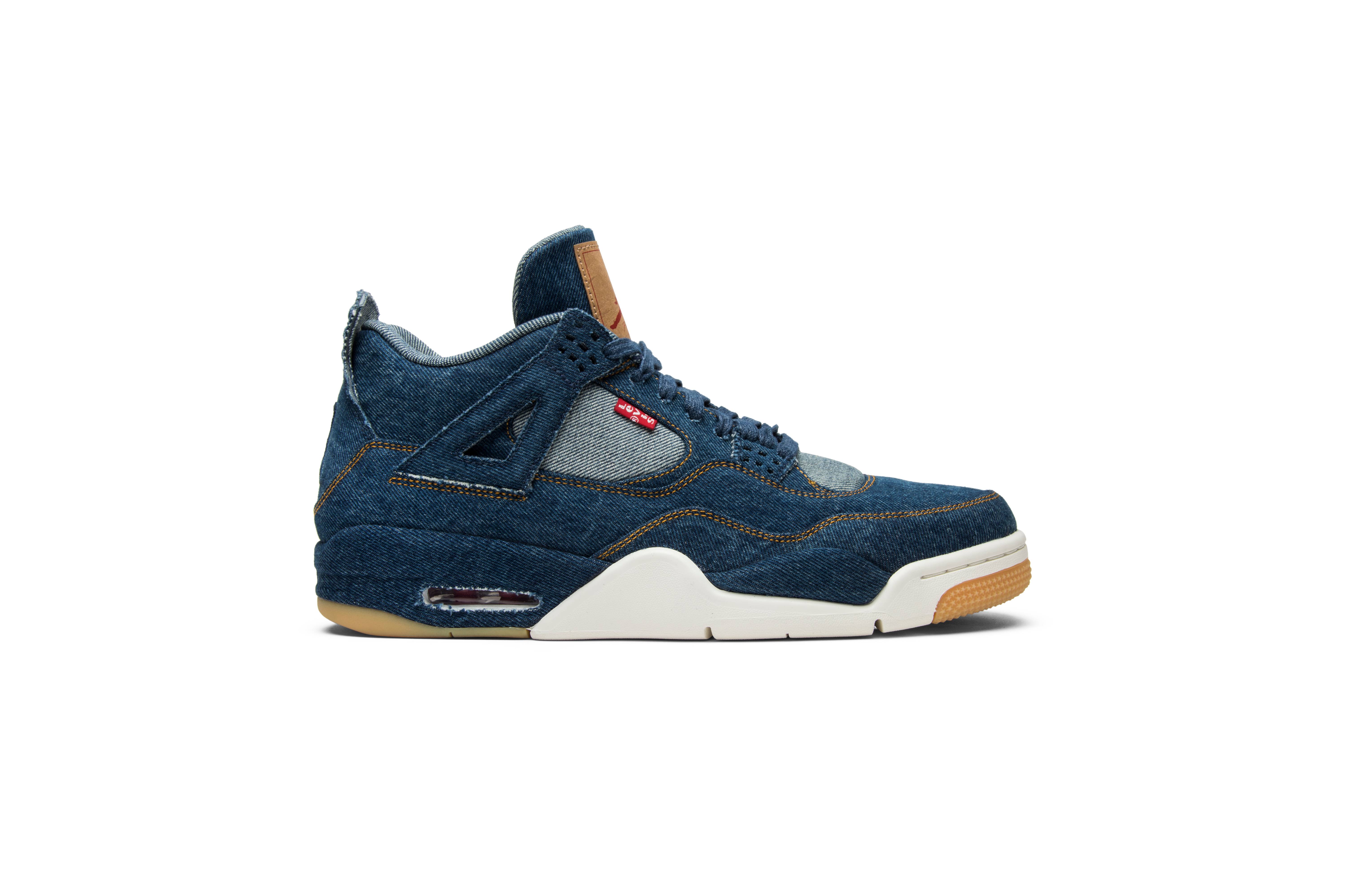Levis X Air Jordan 4 Retro Denim AO2571-401