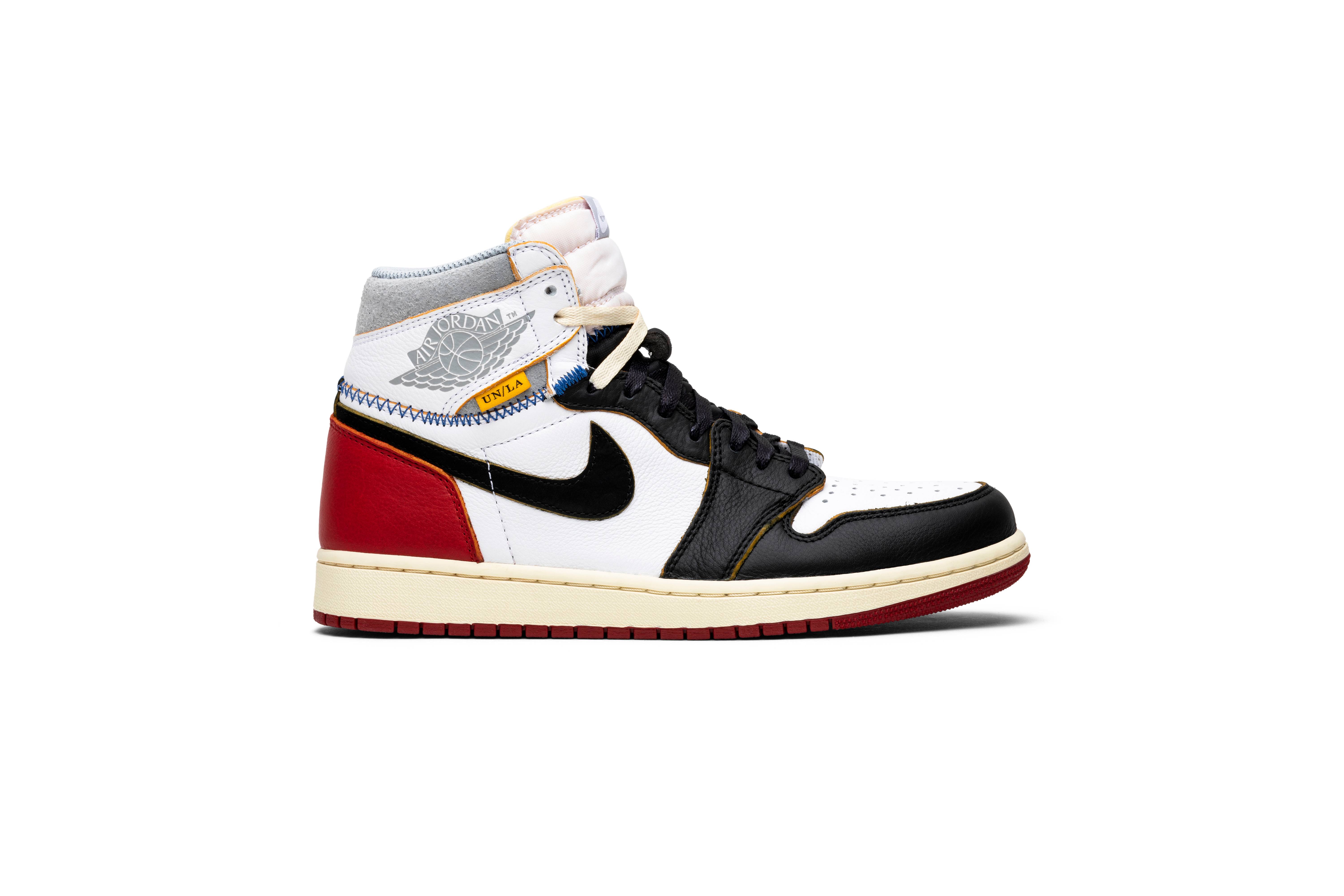 Union LA X Air Jordan 1 Retro High NRG Black Toe BV1300-106