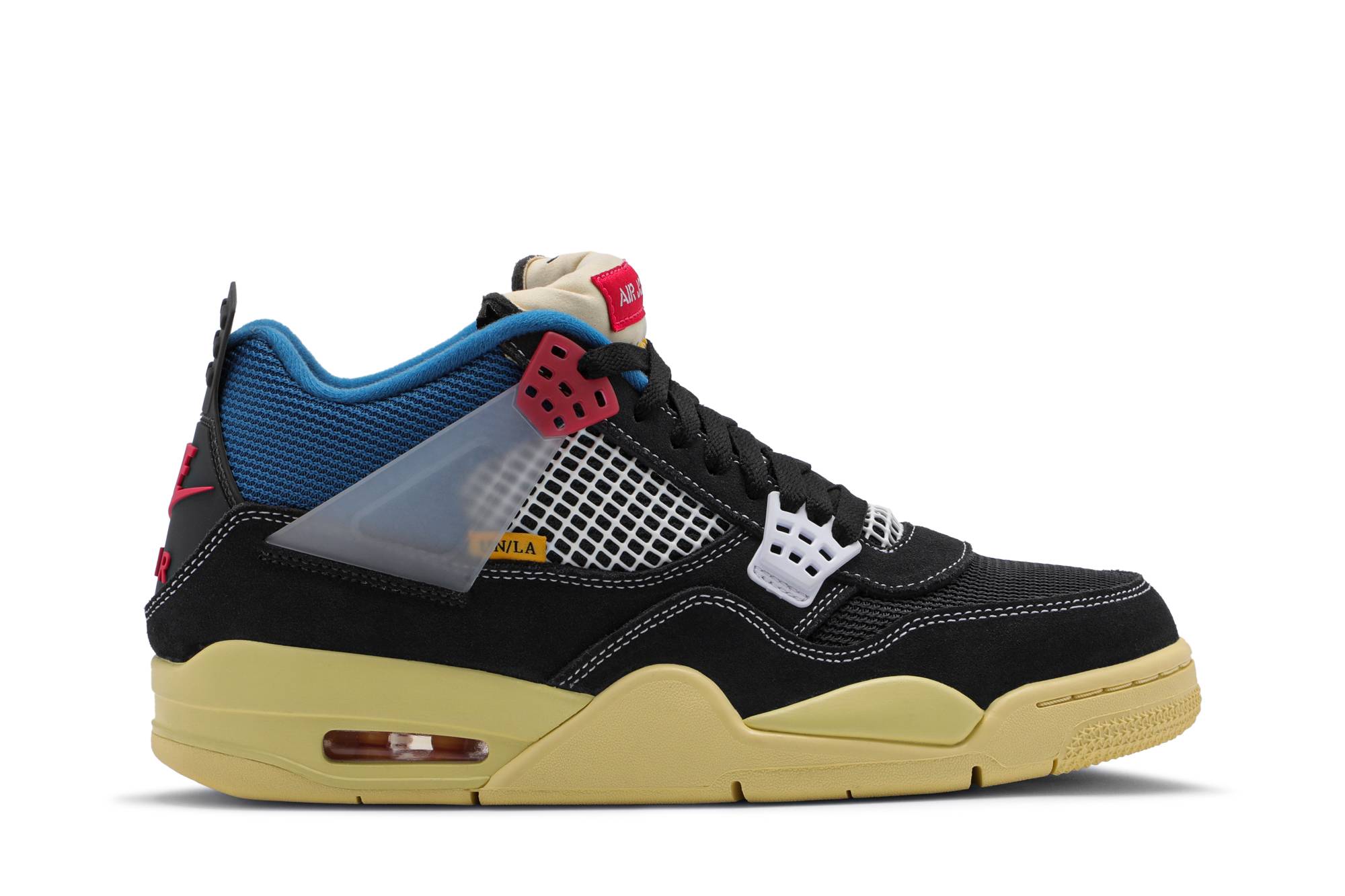 Union LA X Air Jordan 4 Retro Off Noir DC9533-001