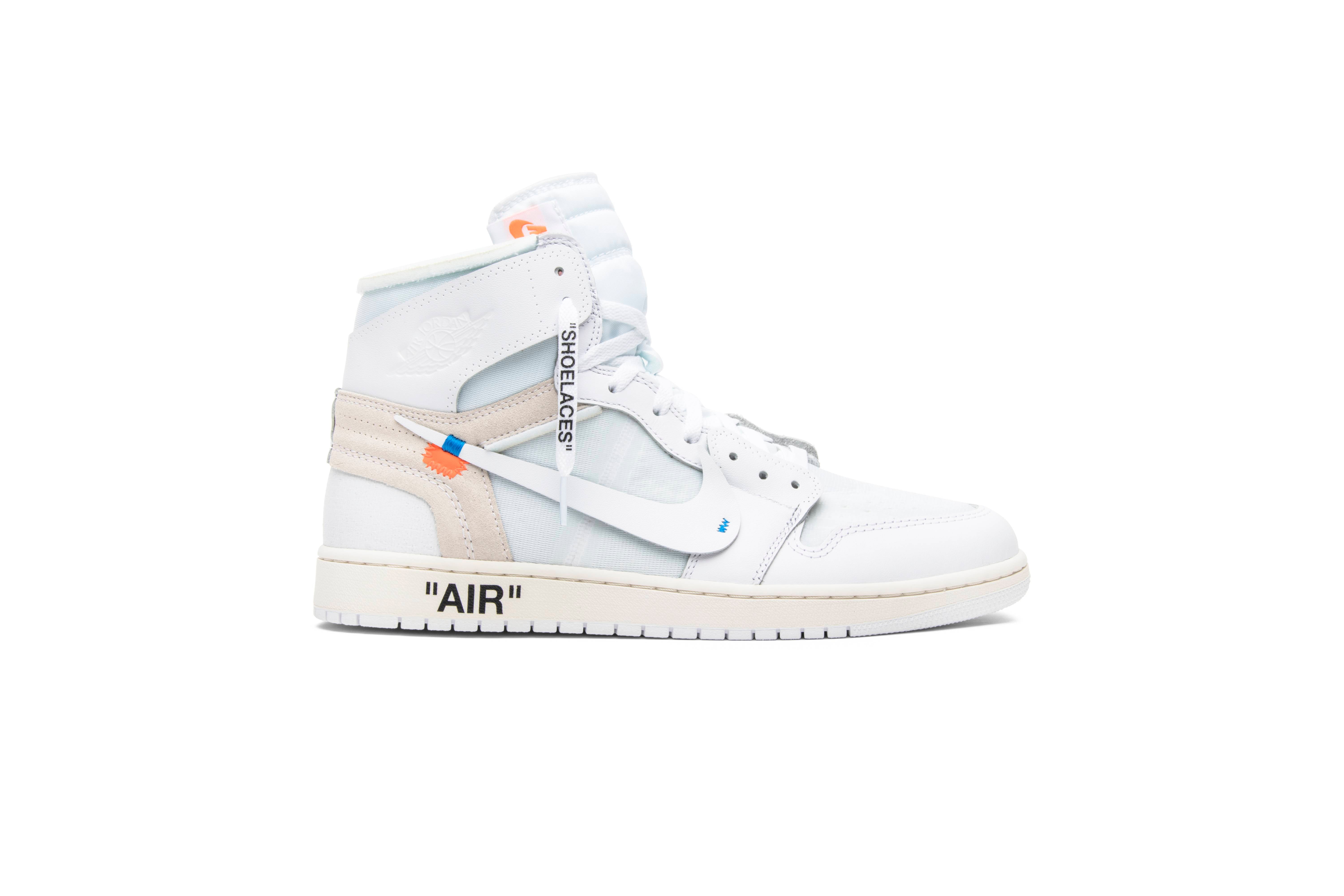 Off-White X Air Jordan 1 Retro High OG White 2018 AQ0818-100