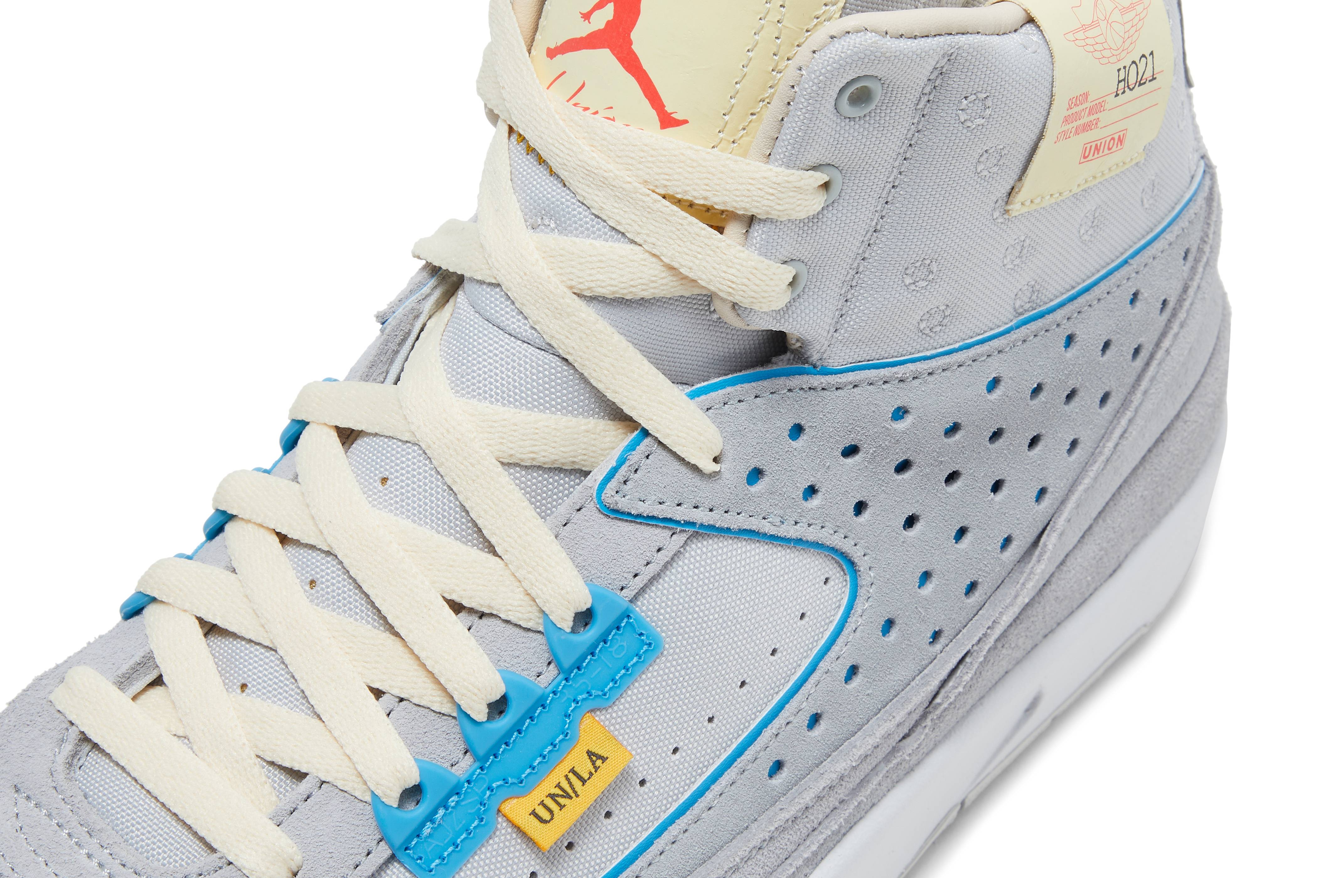 Union LA X Air Jordan 2 Retro SP ‘Grey Fog’ DN3802-001 - Image 9