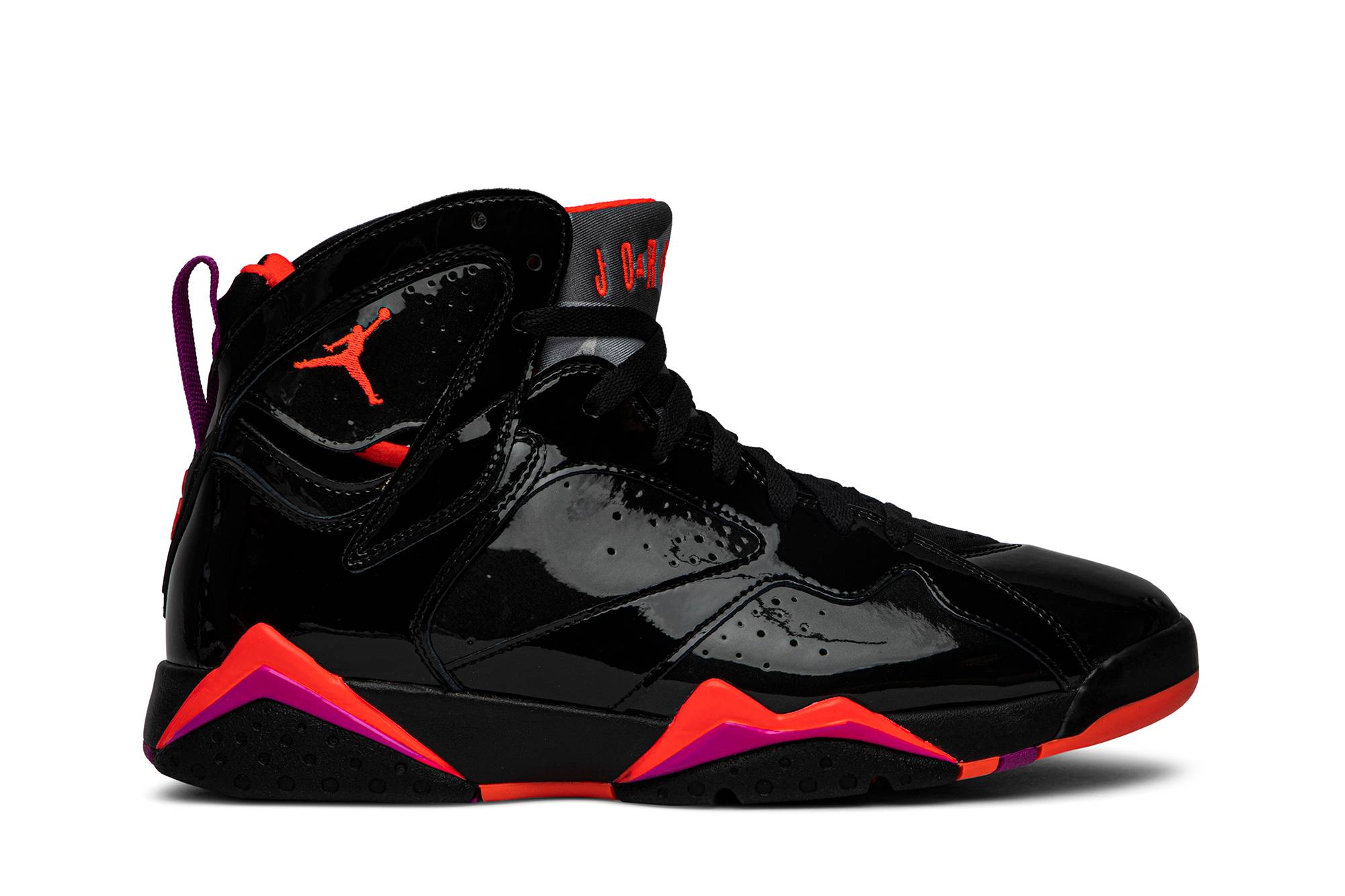 ( Women ) Air Jordan 7 Retro ‘Black Gloss’ 313358-006