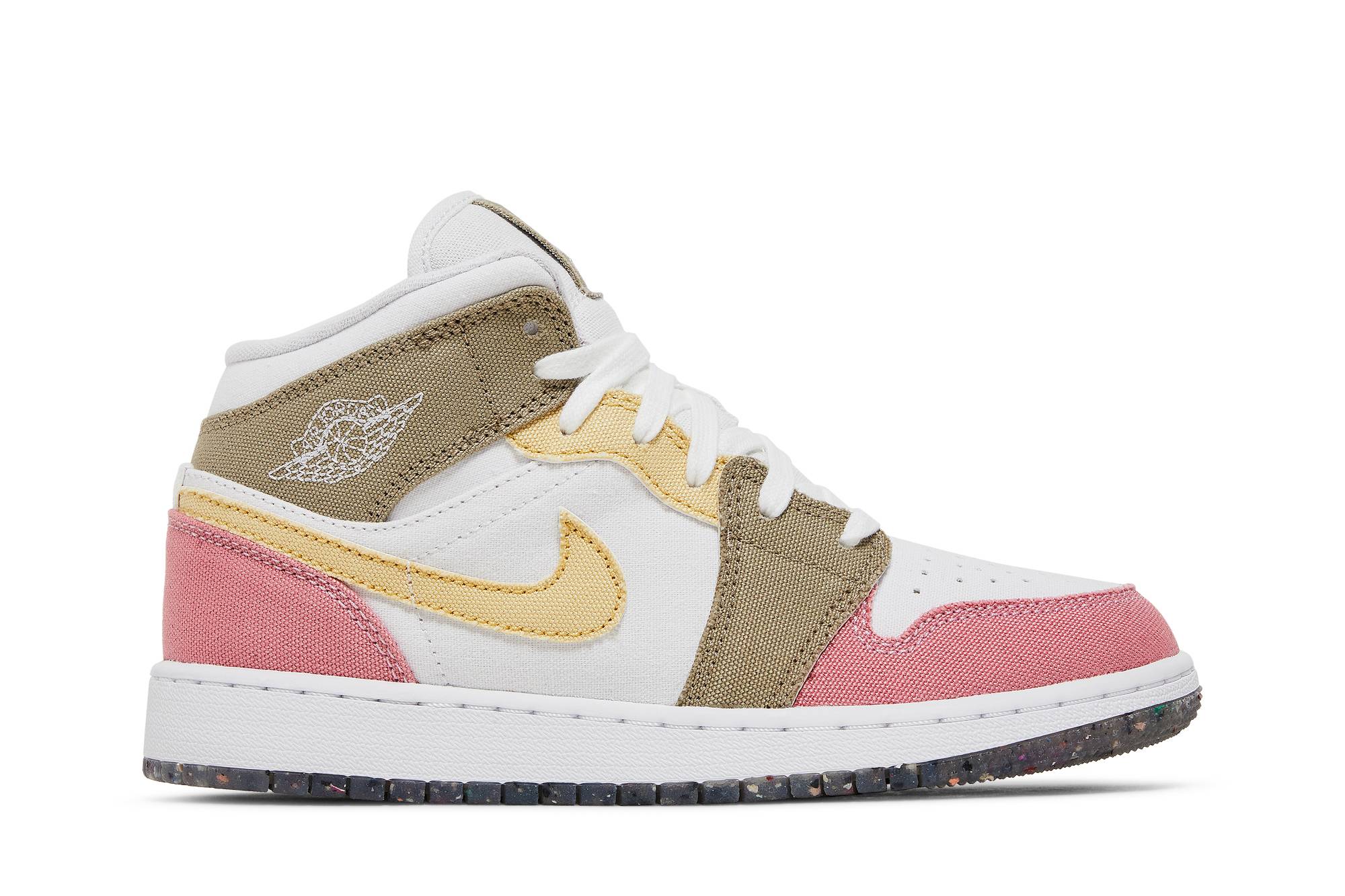 ( Grade School ) Air Jordan 1 Mid ‘Pastel Grind’ DJ0338-100