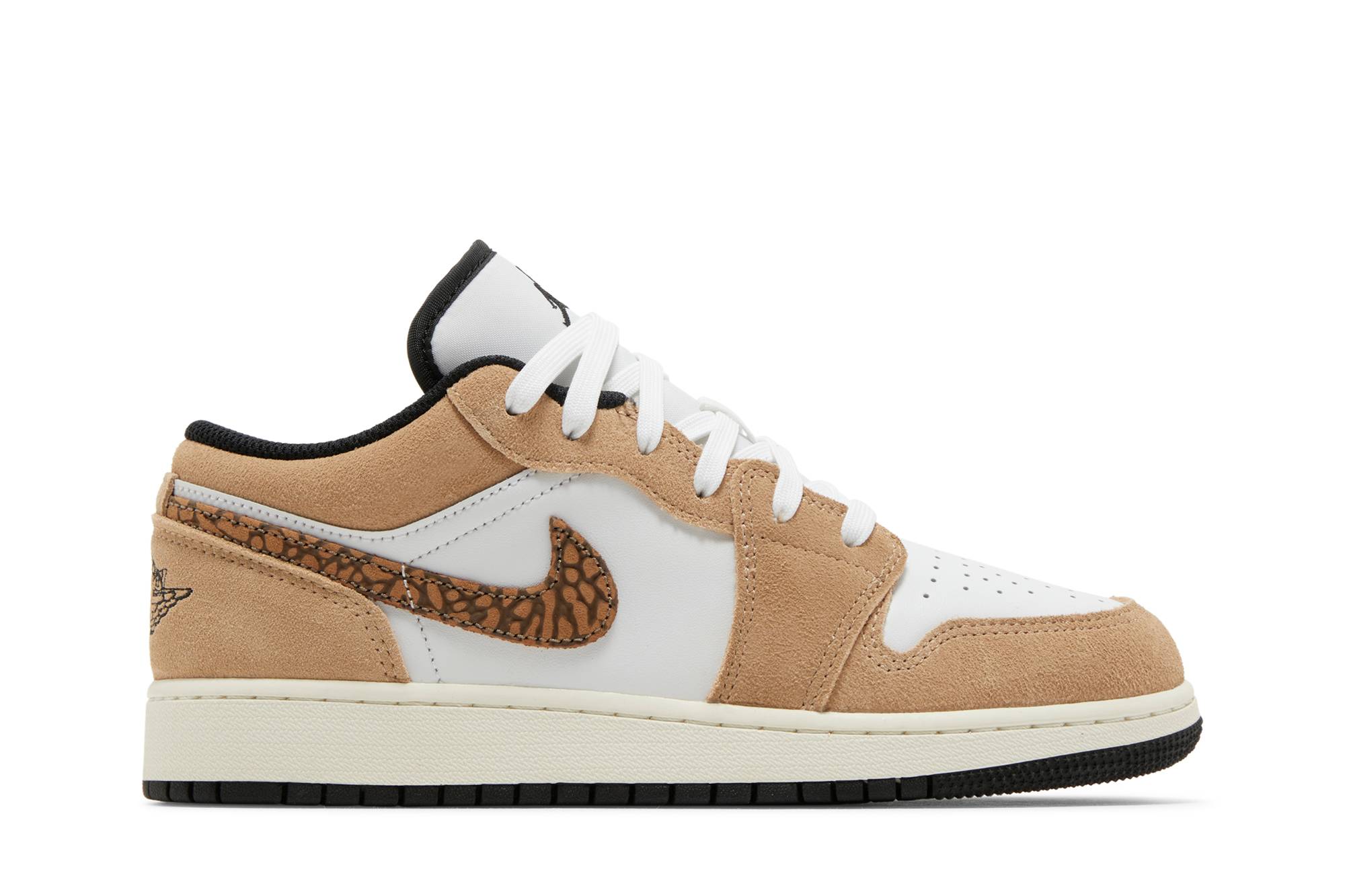 ( Grade School ) Air Jordan 1 Low SE ‘Brown Elephant’ DZ5368-201